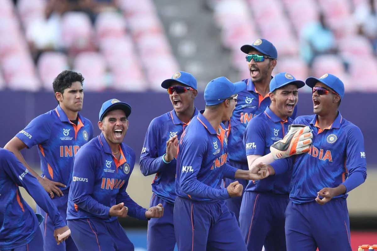 Under 19 Cricket World Cup india into semi finals 
