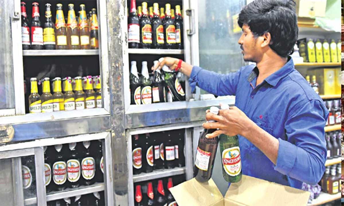 Liquor Sales in Telangana touched record high 