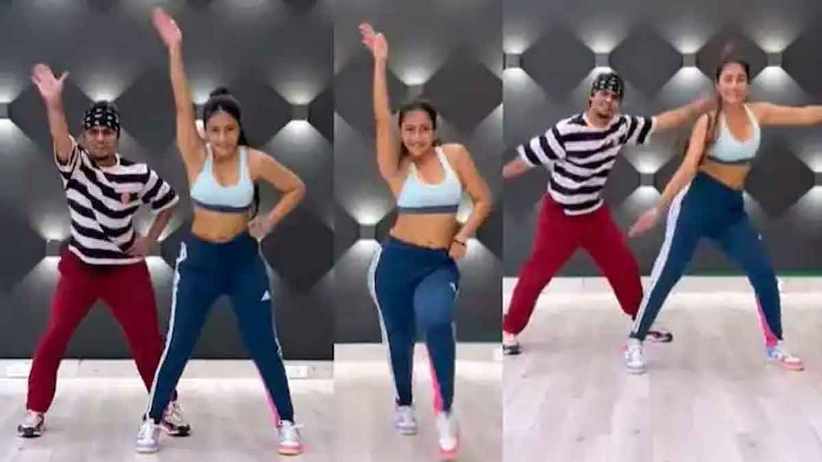 yuzvendra chahal wife dhanasree danced for ranu ranu song video viral 
