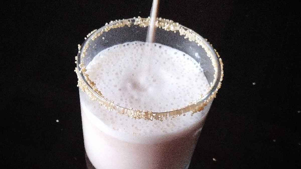 take this milk drink to control high blood pressure 