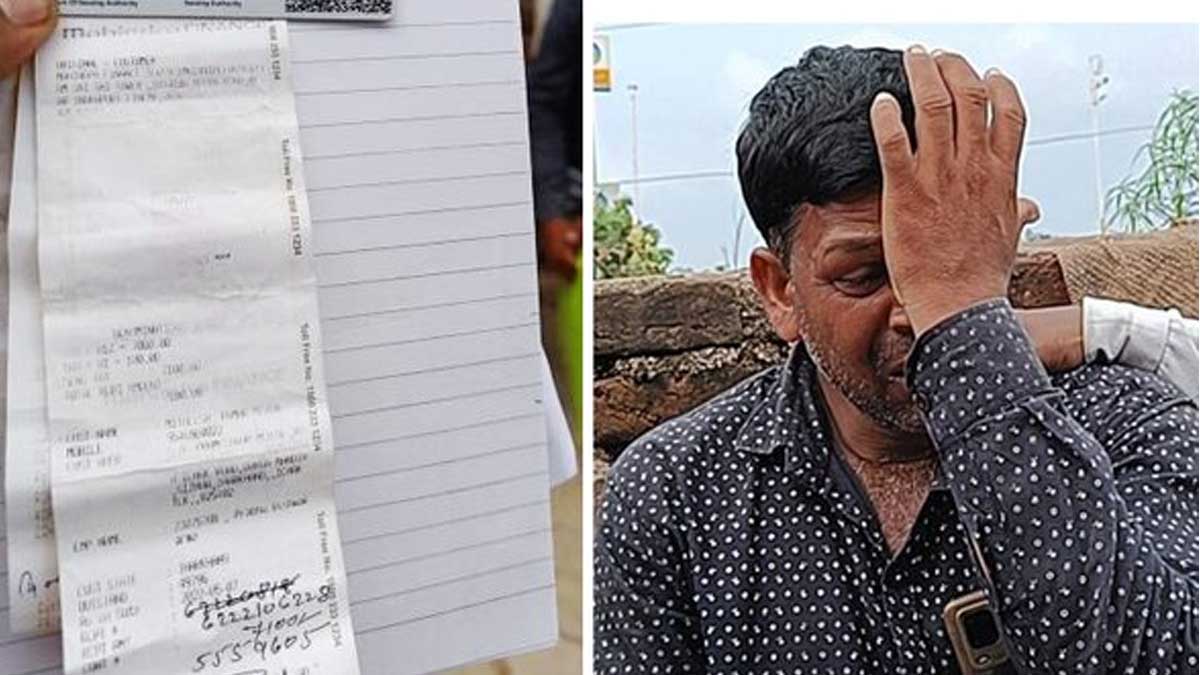 mithilesh lost his daughter for loan recovery agents 