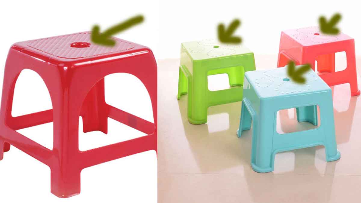 why do some chairs have holes in them 