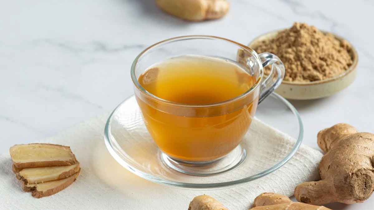 make ginger water like this drink daily 