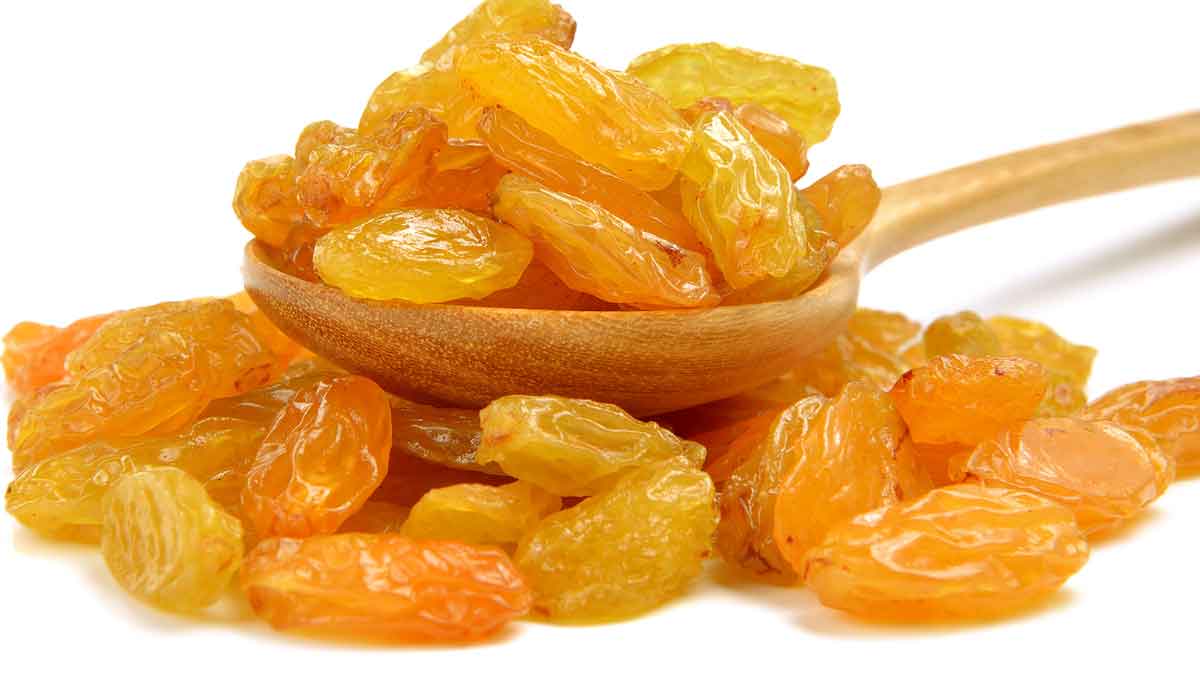 take a handful of dry grapes everyday 