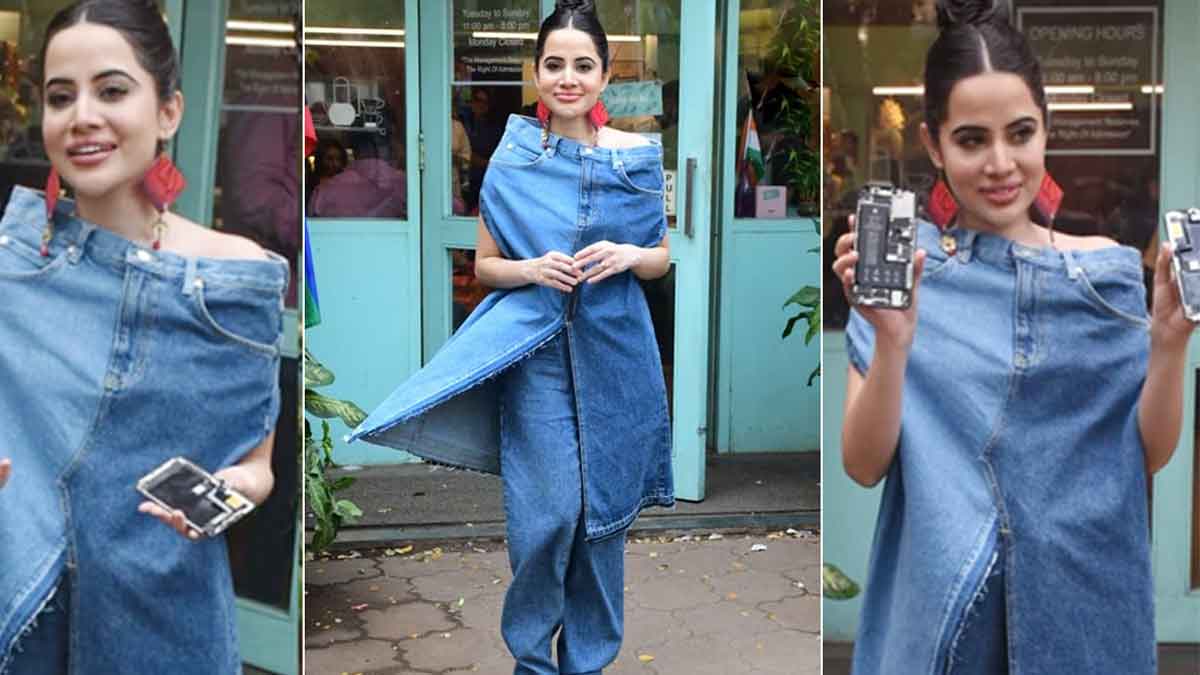 urfi javed latest jeans dress video viral 