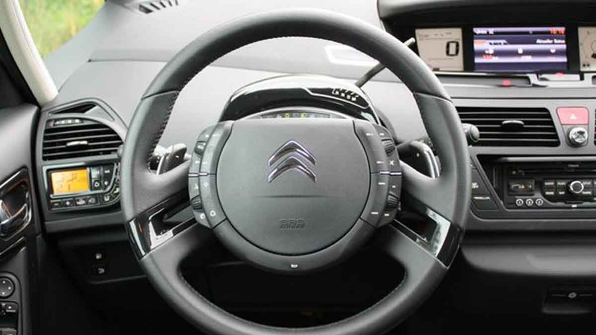Car Steering why it is not in center 