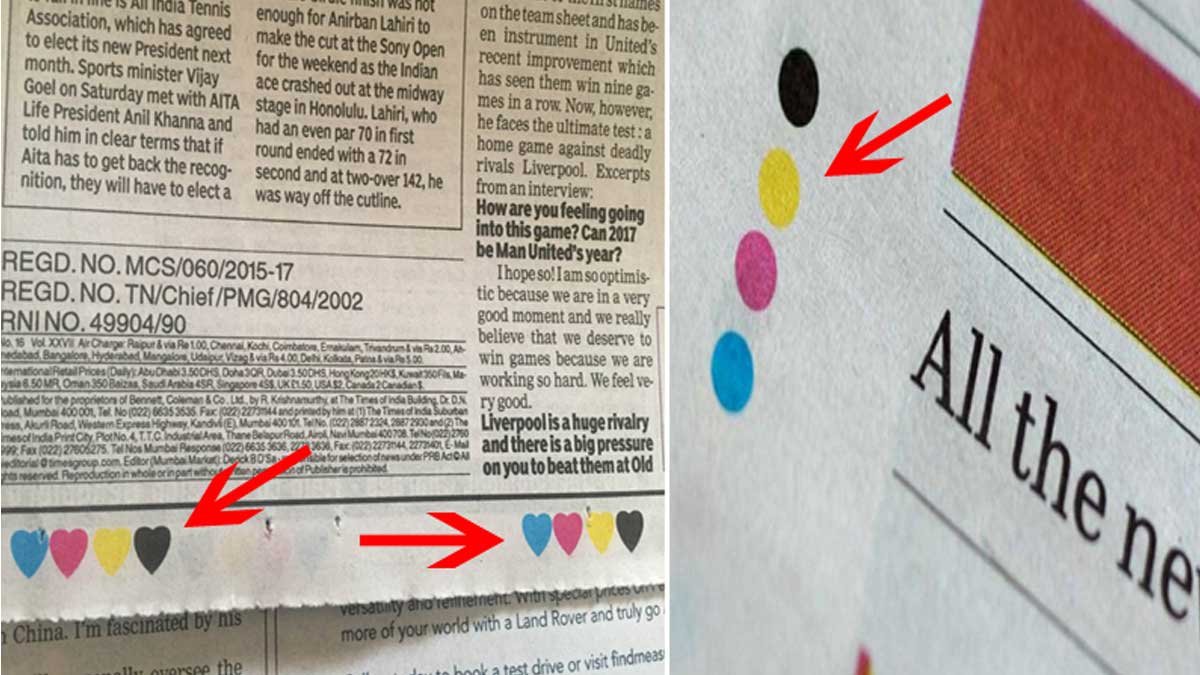News Paper Dots : న్యూస్ పేపర్లపై 4 రంగుల్లో ఉండే ఈ చుక్కలు.. ఎందుకు ఉపయోగపడతాయో తెలుసా..? News Paper Dots do you know about them