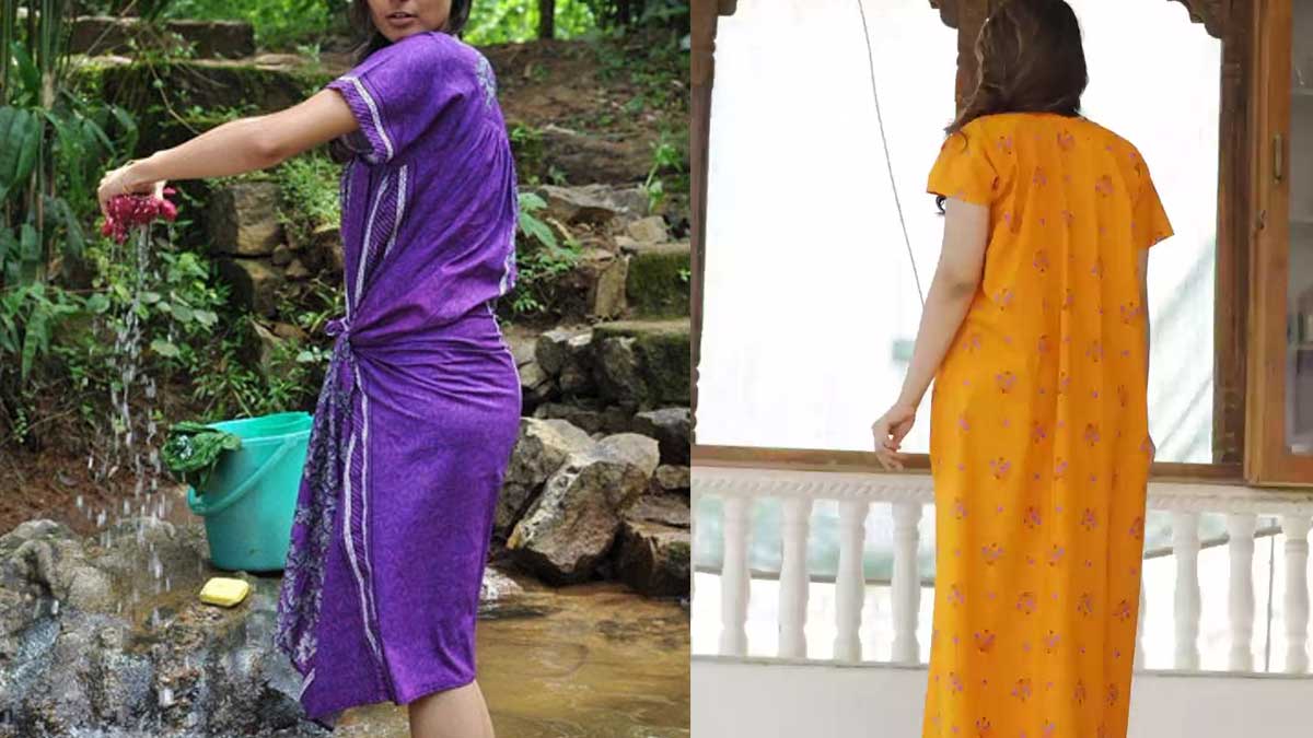 this is what happens if women wear nighty day time
