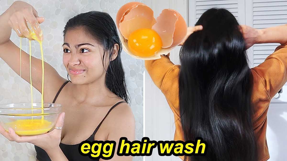 use eggs in this method for healthy hair 