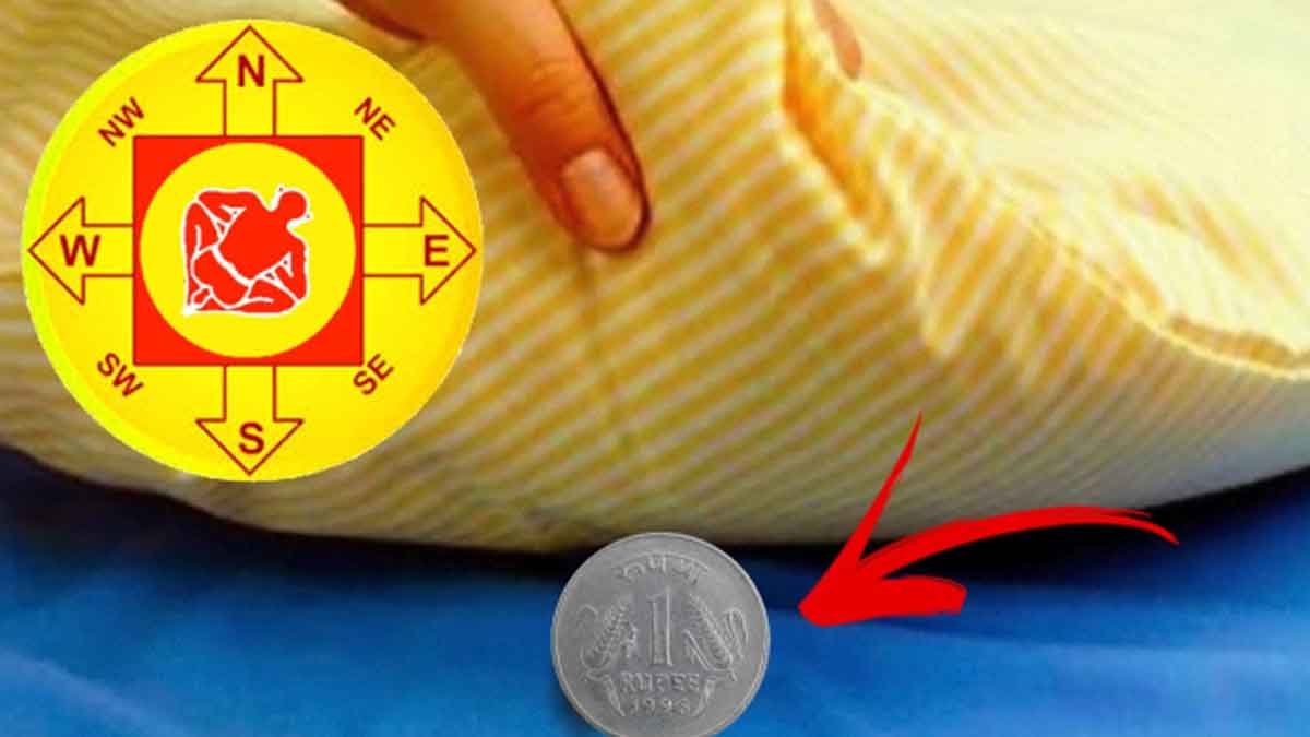 One Rupee Under Pillow : వాస్తు ప్రకారం దిండు కింద ఇవి పెట్టి పడుకోండి.. ధనం కలసి వస్తుంది..! One Rupee Under Pillow put these items for wealth and luck