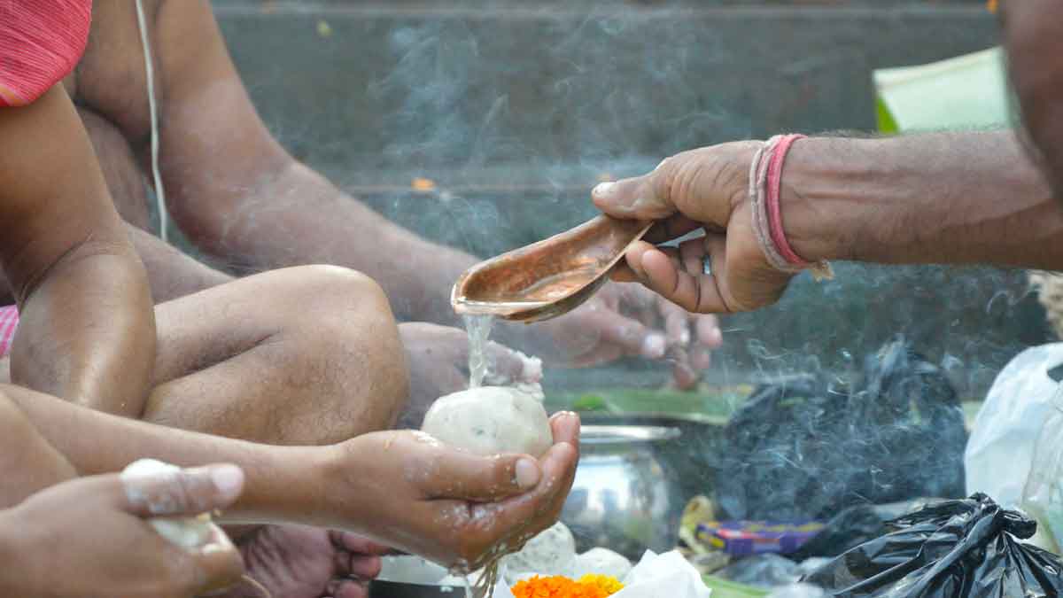 do pinda pradanam for sankrathi to pitru devathalu