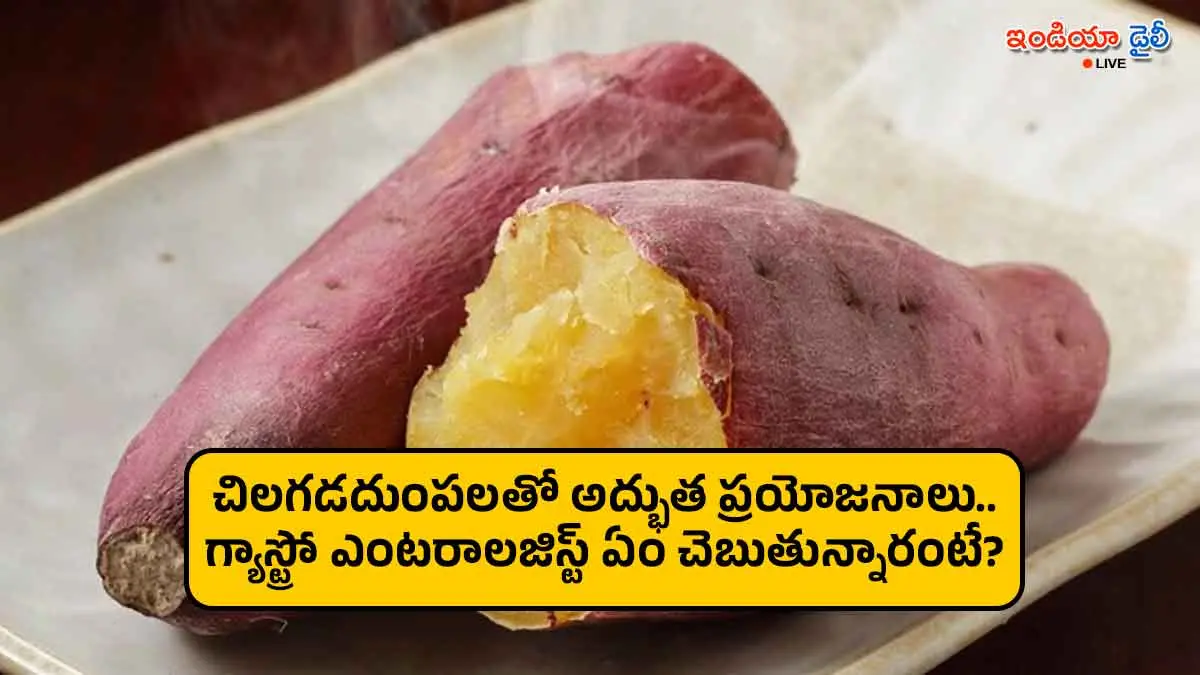 Health benefits of sweet potatoes recommended by gastroenterologists.