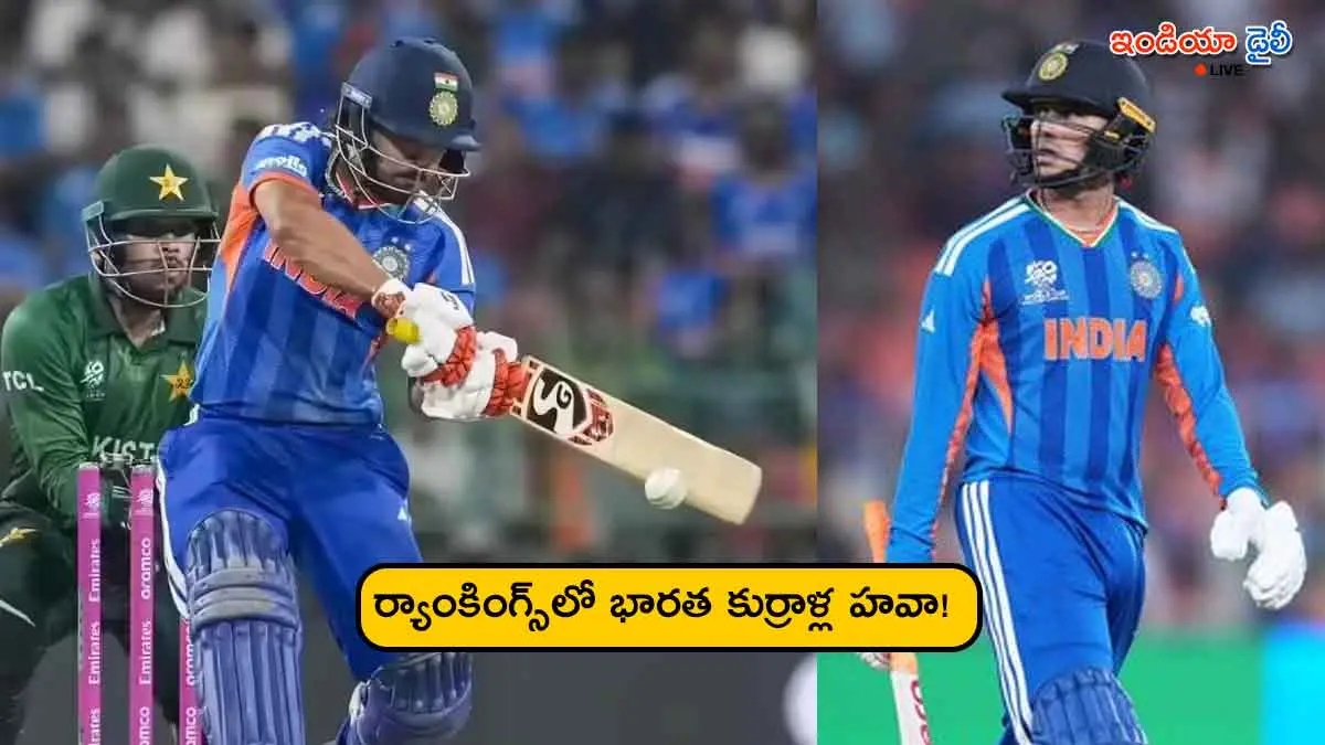 Ishan Kishan and Abhishek Sharma in ICC T20I batting rankings 2026.