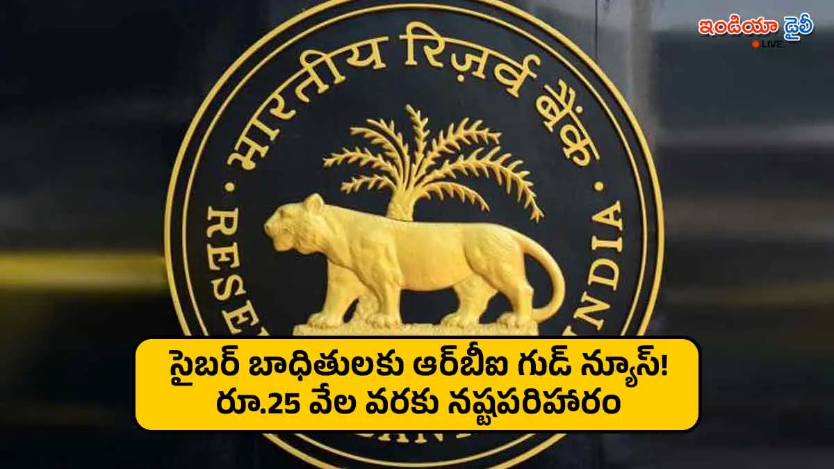 RBI new rules for cyber fraud victim compensation.