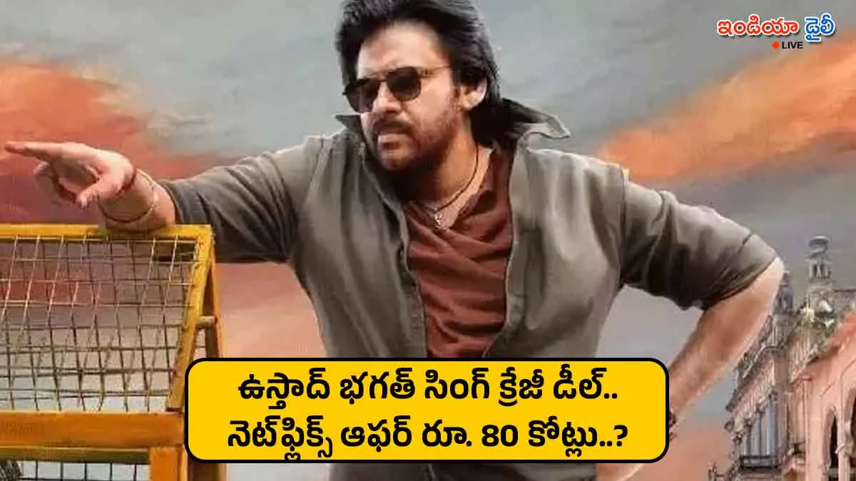 Pawan Kalyan in Ustad Bhagat Singh movie look.