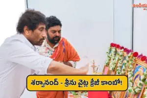 శర్వానంద్ – శ్రీను వైట్ల కాంబోలో సరికొత్త చిత్రం ప్రారంభం.. మేకర్స్ క్రేజీ అప్‌డేట్..